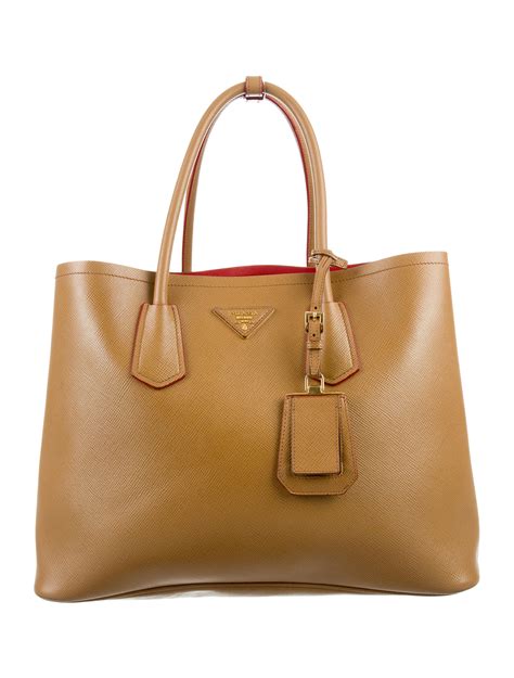 prada medium cuir tote|Prada Medium Leather Tote Bag .